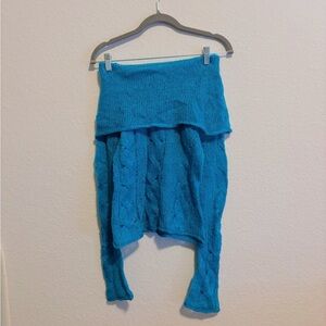 Vintage Y2K One Step Up Off The Shoulder Sweater